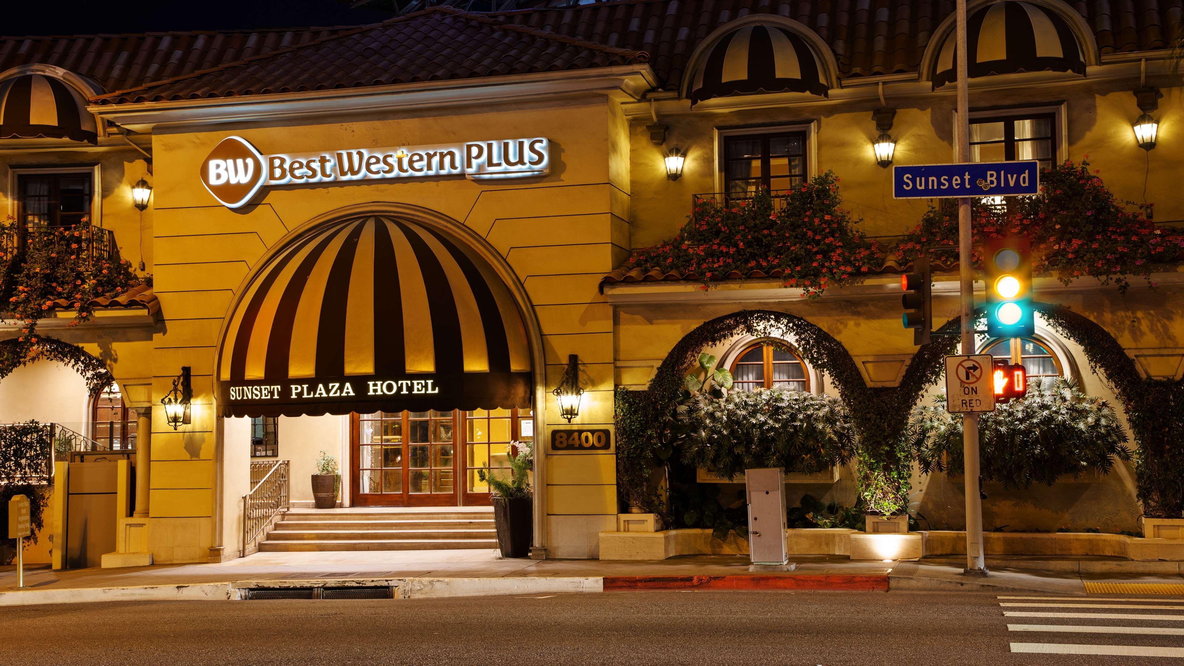 Best Western Plus Sunset Plaza Hotel Los Angeles Esterno foto